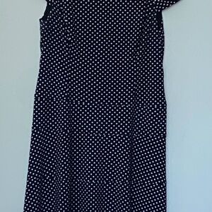 Black and White Polka Dot Dress